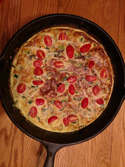 Parmezaanse Kaas en Oregano Frittata